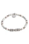 LITTLE WORDS PROJECT DO YOU BEADED STRETCH BRACELET,AS-DOY-RNR