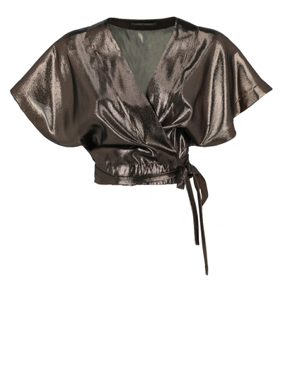 Pre-owned Alberta Ferretti Clothing In Bronze