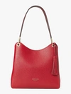 Kate Spade Loop Large Shoulder Bag In Red Currant Multi