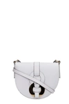 CHLOÉ SHOULDER BAG IN GREY LEATHER,CHC21SS344C614E7