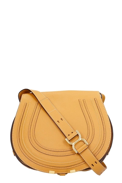 Chloé Marcie Shoulder Bag In Leather Color Leather