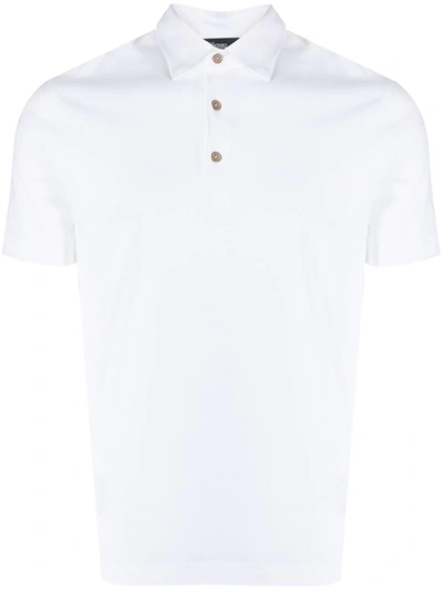 HERNO SHORT-SLEEVE POLO SHIRT