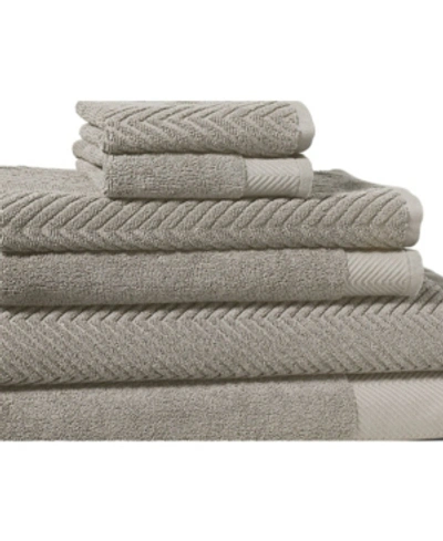 Addy Home Fashions Chevron Towel Set - 6 Piece Bedding