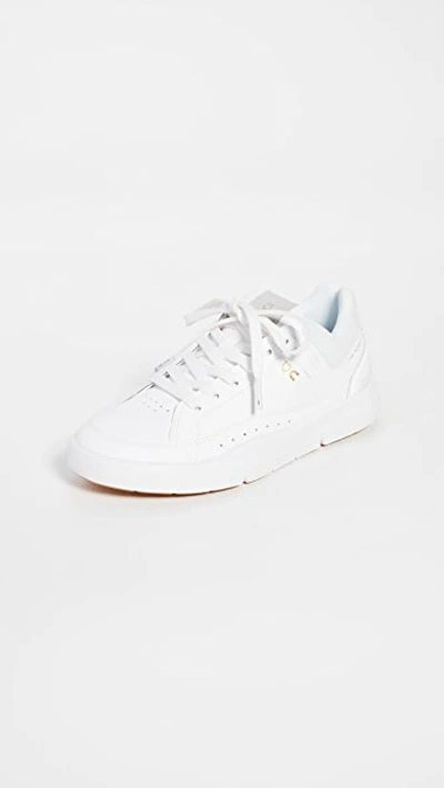 ON THE ROGER CENTRE COURT SNEAKERS WHITE/GUM,ONRUN30033
