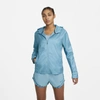 Nike Essential Women's Running Jacket In Cerulean