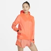 Nike Essential Women's Running Jacket In Bright Mango