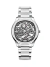 PIAGET POLO STAINLESS STEEL SKELETON WATCH,400013808313