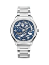 PIAGET POLO STAINLESS STEEL SKELETON WATCH,400013808295
