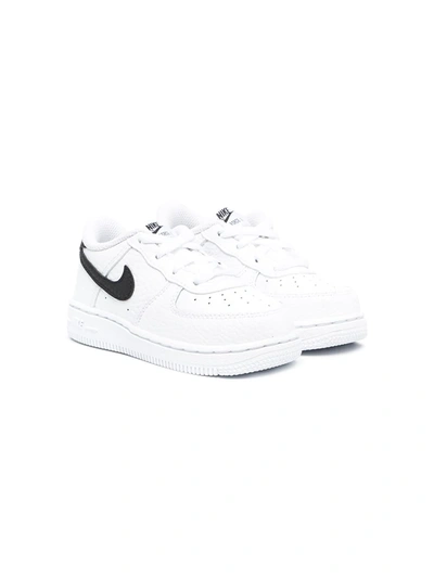 Nike Babies' Air Force 1 Trainers In White/black