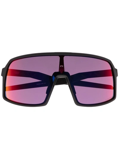Oakley Oversized Pilot Sunglasses In Black