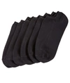 Hue Cotton Low-cut Socks 6-pack In Black