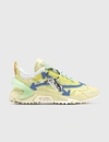 Off-white Men's Odsy-2000 Arrow Sculpted-sole Sneakers In Yellow