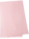 Prada Jacquard Triangle Logo Cashmere Degrade Scarf In Pink