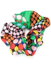 VERSACE POLKA DOT PRINT SCRUNCHIE