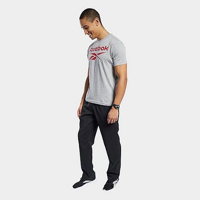Reebok Men's Training Essentials Woven Unlined Sweatpants In Black