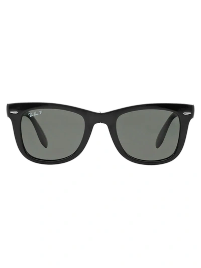 Ray Ban Rb4105 Square-frame Sunglasses In Black