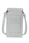 Madden Girl Cell Phone Crossbody In Gry