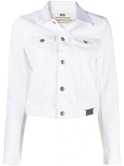Diesel De-ringy Shirt-jacket In White
