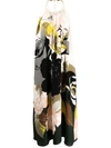 ADAM LIPPES FLORAL-PRINT MAXI DRESS