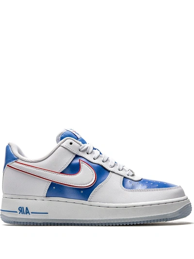 Nike Air Force 1 '07 "pacific Blue" Sneakers In White