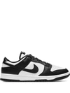 Nike Dunk Low Retro Sneakers In White/black/white