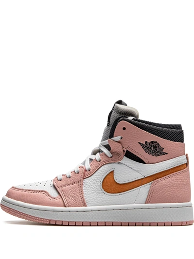 Jordan 1 High Zoom Sneakers In Pink
