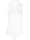 WOLFORD ROLL-NECK SLEEVELESS BODYSUIT