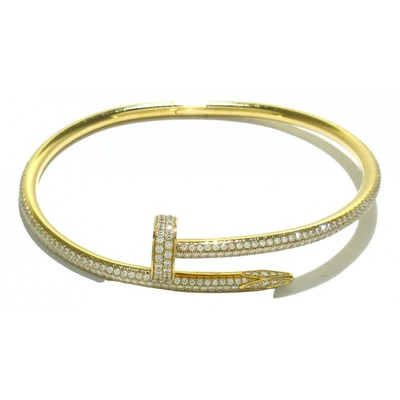 Pre-owned Cartier Juste Un Clou Gold Yellow Gold Bracelet
