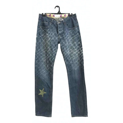 Pre-owned Tsumori Chisato Straight Jeans In Blue