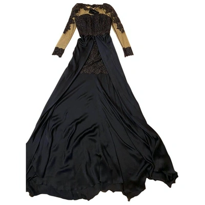 Pre-owned Blumarine Black Silk Dress