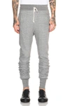 JOHN ELLIOTT JOHN ELLIOTT KITO COTTON SWEATPANTS IN GRAY,C102B0220C