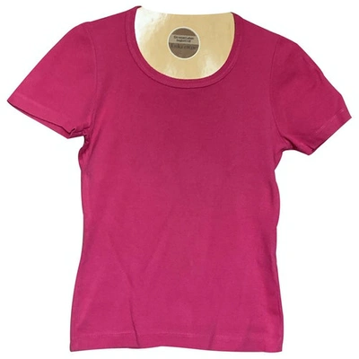Pre-owned Isabel Marant Étoile Pink Cotton Top