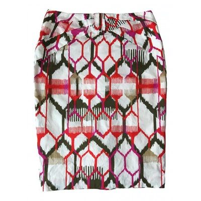 Pre-owned Escada Mid-length Skirt In Multicolour