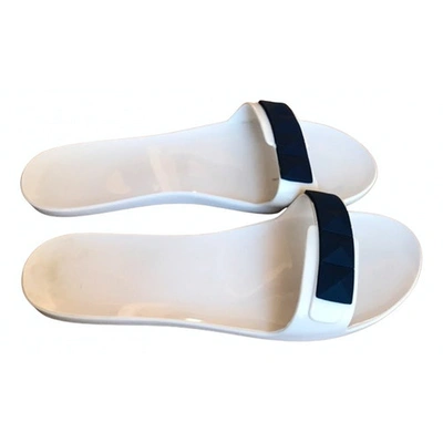 Pre-owned Melissa Sandals In White