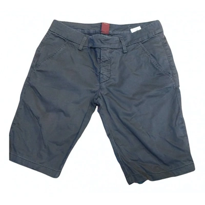 Pre-owned Dondup Blue Cotton Shorts