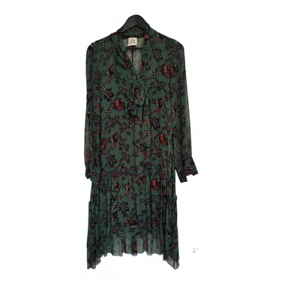 Pre-owned Attic And Barn Mid-length Dress In Green