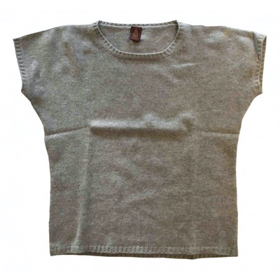 Pre-owned Dondup Wool Sweatshirt In Grey