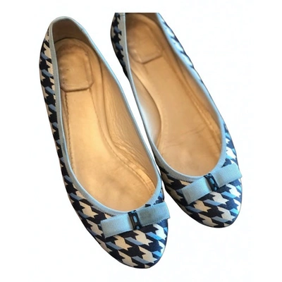 Pre-owned Dior Leather Ballet Flats In Multicolour