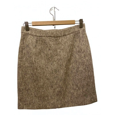 Pre-owned Michael Kors Wool Mid-length Skirt In Other