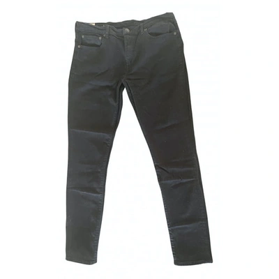 Pre-owned Polo Ralph Lauren Black Cotton - Elasthane Jeans