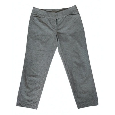 Pre-owned Ann Taylor Trousers In Grey