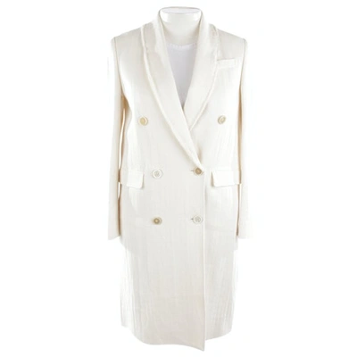 Pre-owned Brunello Cucinelli Jacket In White