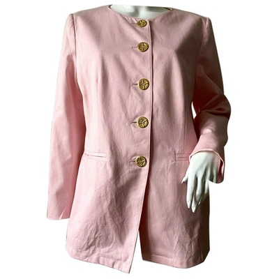 Pre-owned Guy Laroche Jacket In Pink