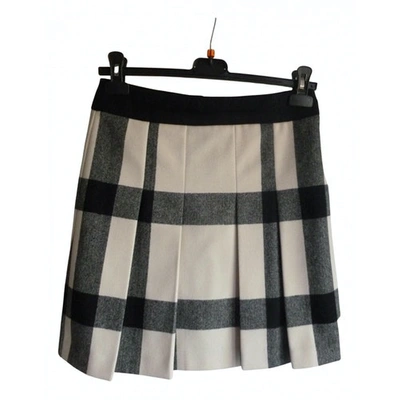 Pre-owned Max & Co Wool Skirt In Multicolour