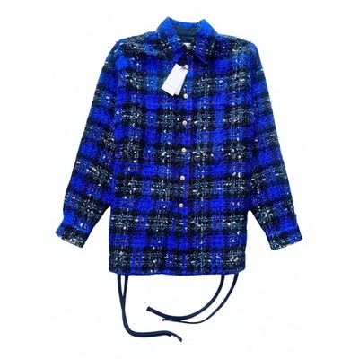 Pre-owned Faith Connexion Wool Jacket In Blue