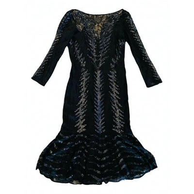 Pre-owned Temperley London Mid-length Dress In Black
