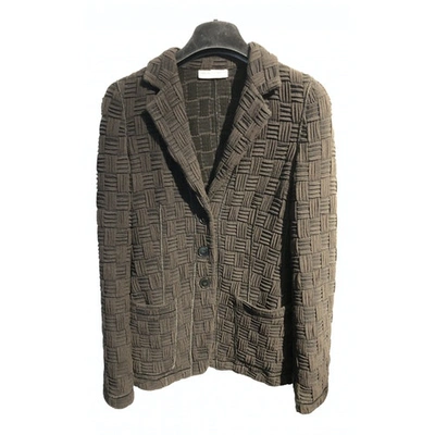 Pre-owned Emporio Armani Suit Jacket In Brown