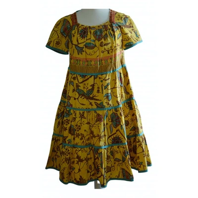 Pre-owned Philosophy Di Alberta Ferretti Mini Dress In Yellow