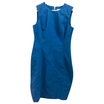 Pre-owned Calvin Klein Mid-length Dress In Blue