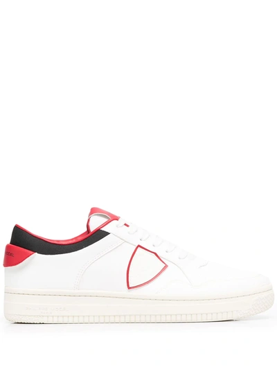 Philippe Model Paris Lyon Ble Low-top Trainers In White